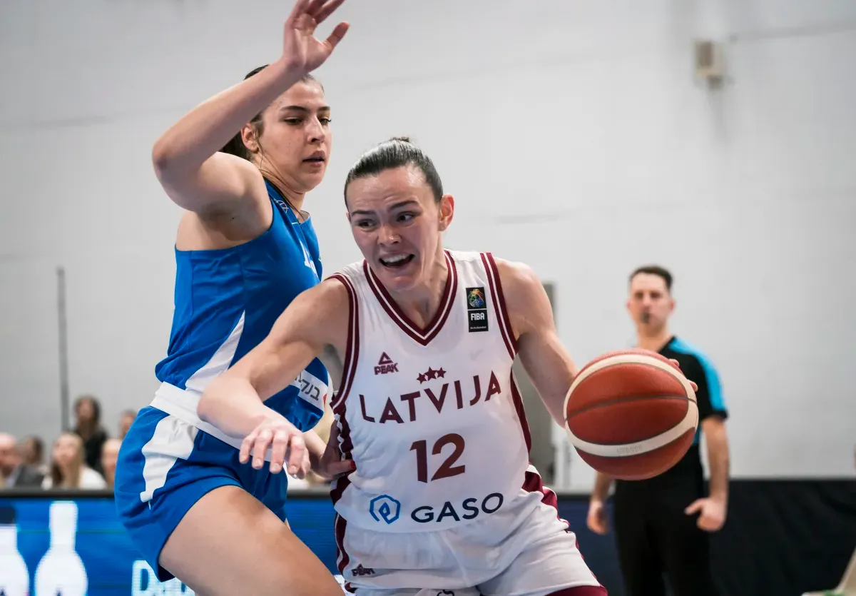 Féminines : Les 15 Lettones pour le match contre la France