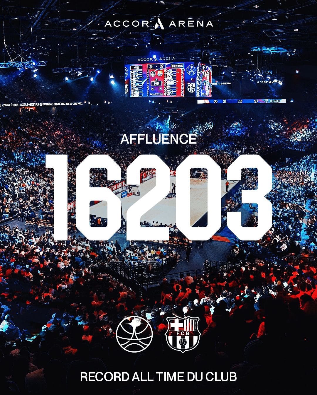 16 203 : Le nombre de spectateurs pour Paris-Barcelone