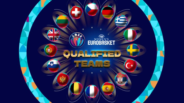 On connait les 16 équipes pour l'EuroBasket féminin 2025