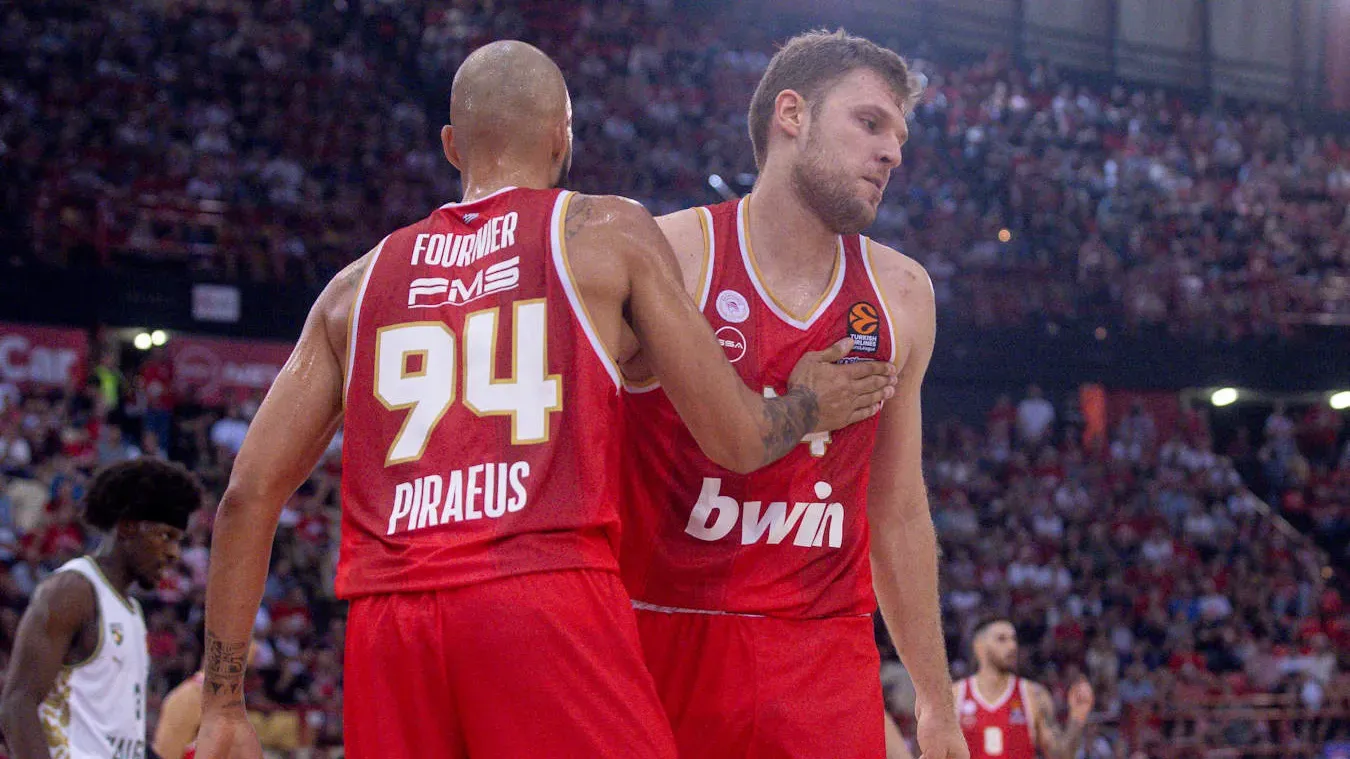 Sasha Vezenkov (Olympiakos), le basketteur numéro 1 d’Europe