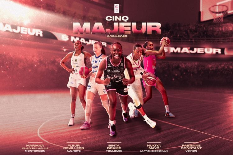 LF2 : Binta Dramé (Toulouse) élue MVP, le cinq majeur dévoilé