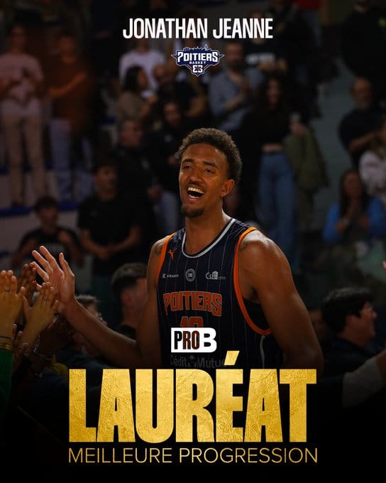 Le Palois Chris Ledlum élu MVP de Pro B, Jonathan Jeanne Meilleure Progression