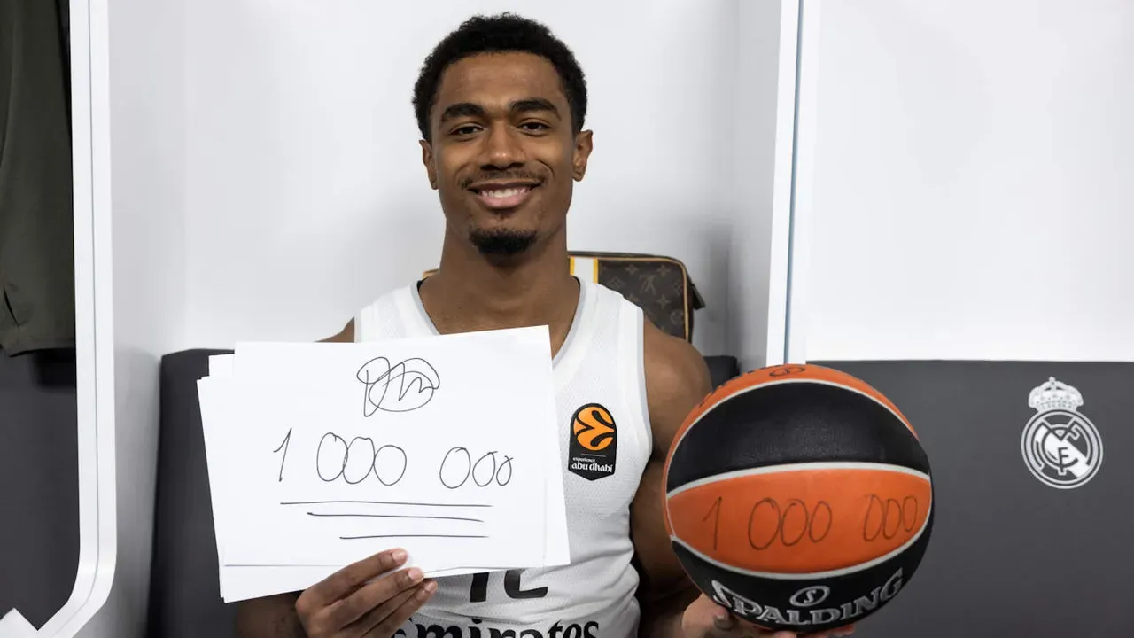 Théo Maledon terrasse Paris et marque le millionième point de l'histoire de l'Euroleague