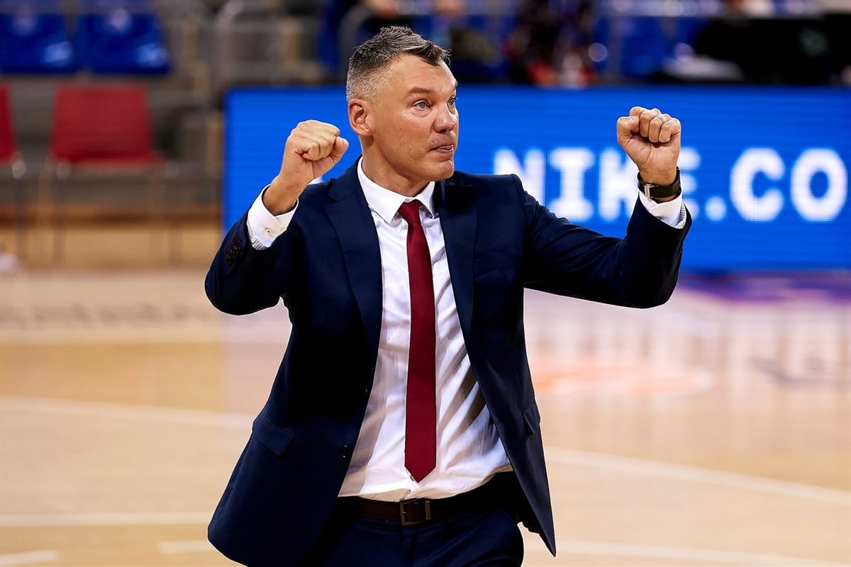 Espagne Sarunas Jasikevicius (Barcelone), élu Entraîneur de la saison