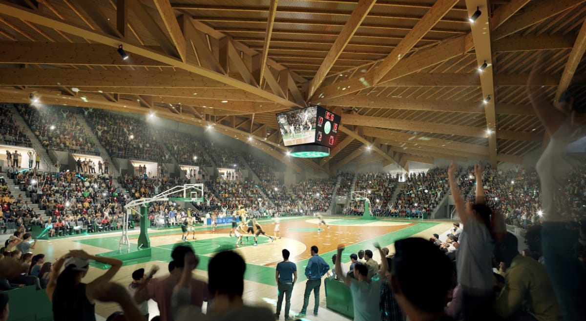 Le nouveau Palais des sports de Beaublanc à Limoges inauguré en 2028
