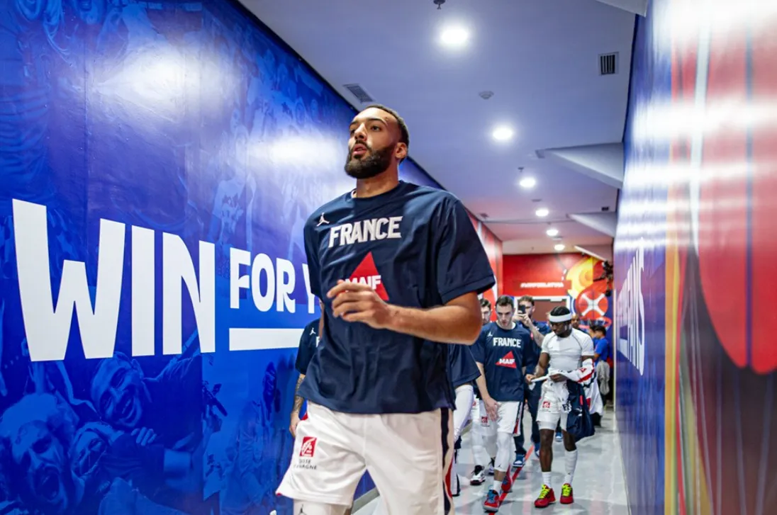 Rudy Gobert candidat au rôle de porte-drapeau pour les Jeux Olympiques de Paris