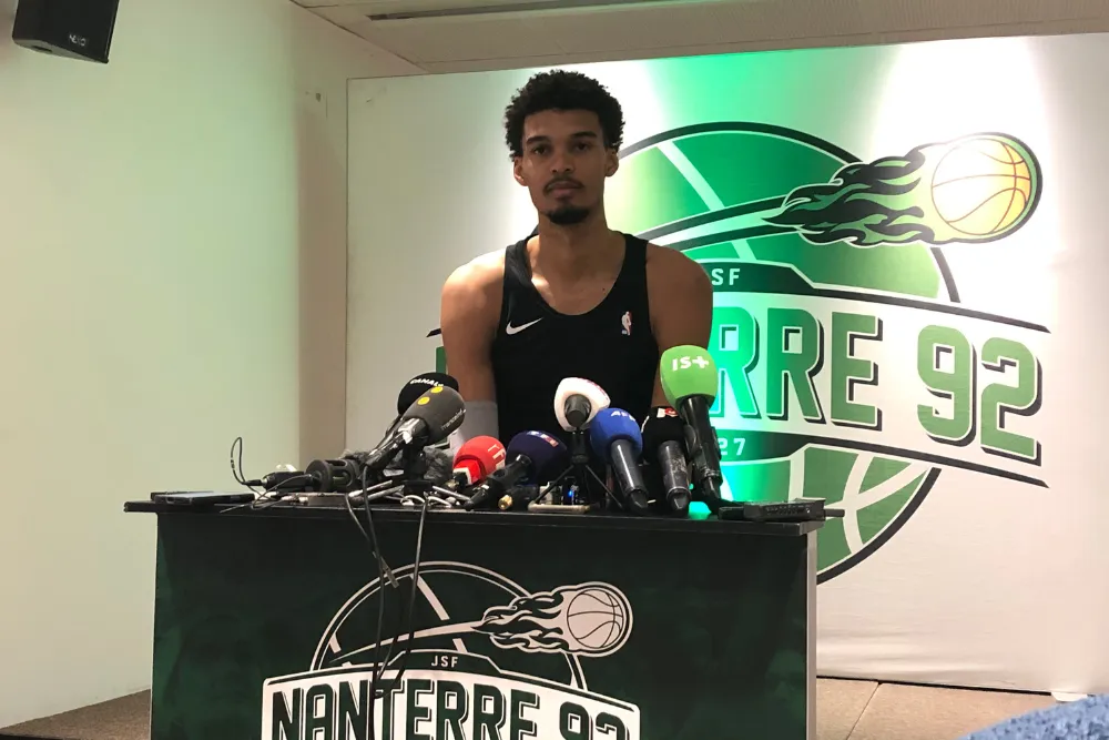 Victor Wembanyama et les NBA Paris Games : « J’ai l’impression que deux univers se rencontrent »