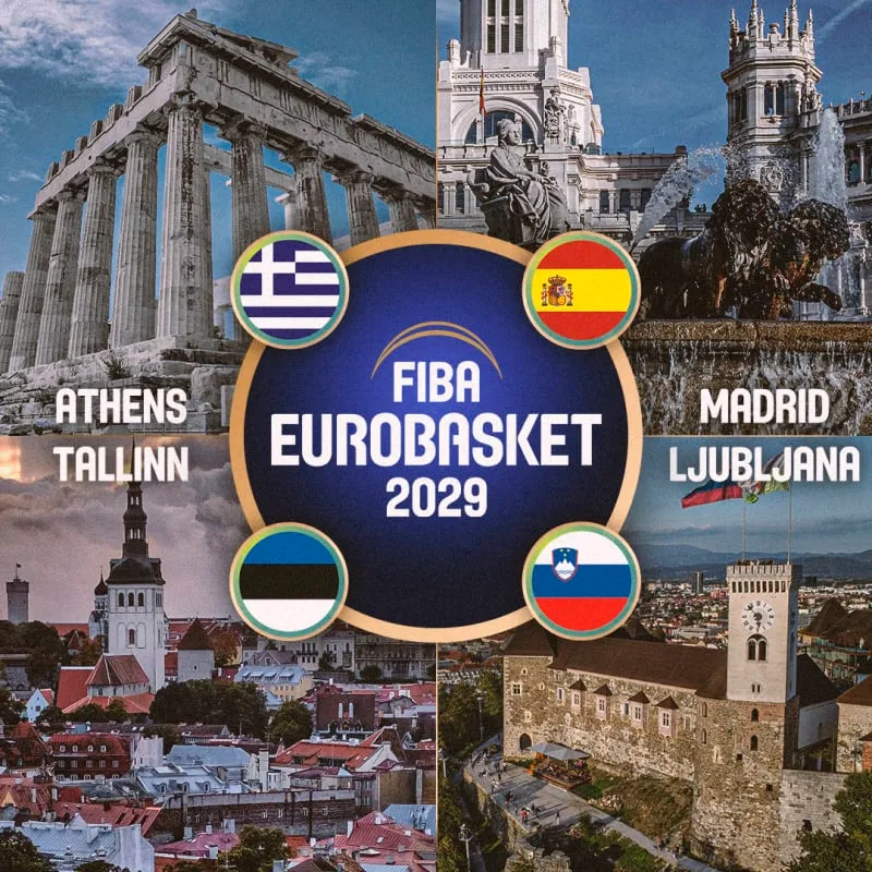 Quatre pays hôtes pour l’EuroBasket 2029, la phase finale en Espagne