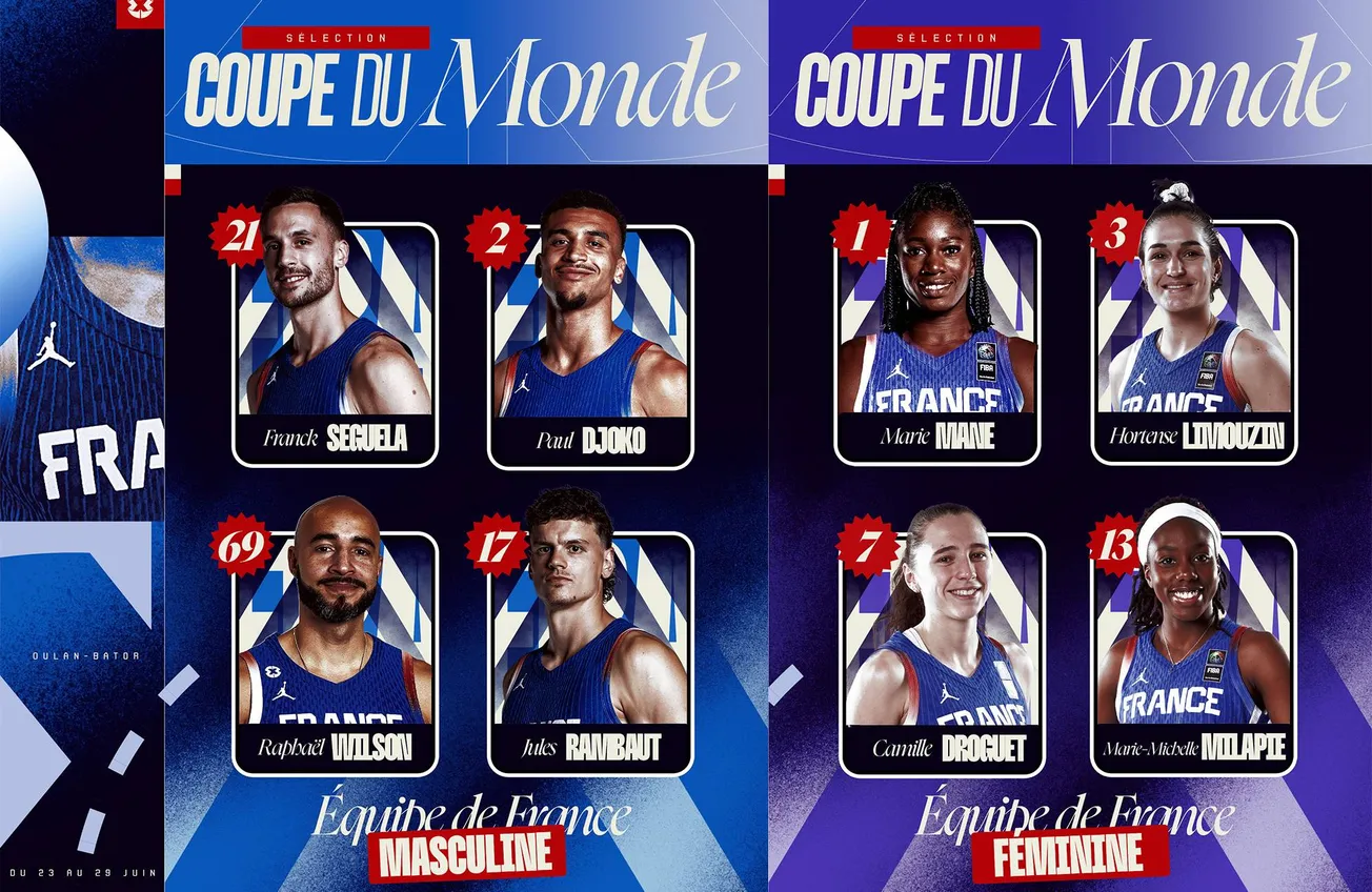 Coupe du monde 3x3 : les deux équipes de France dévoilées