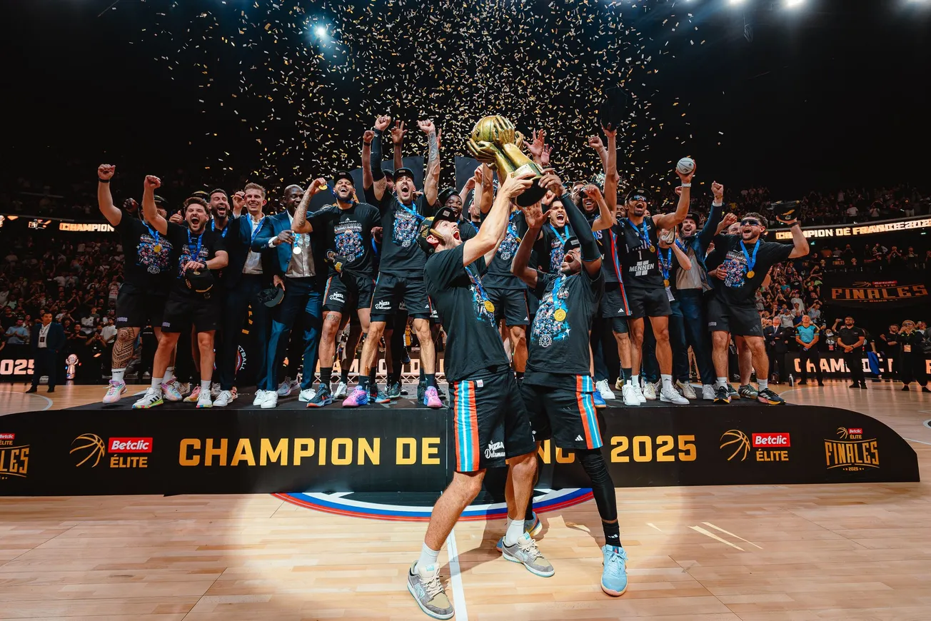 Le Paris Basketball est champion de France pour la première fois de son histoire !