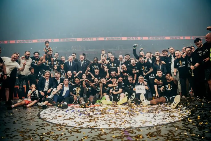 Le Partizan Belgrade vainqueur de l'Adriatic League devant 21 434 spectateurs