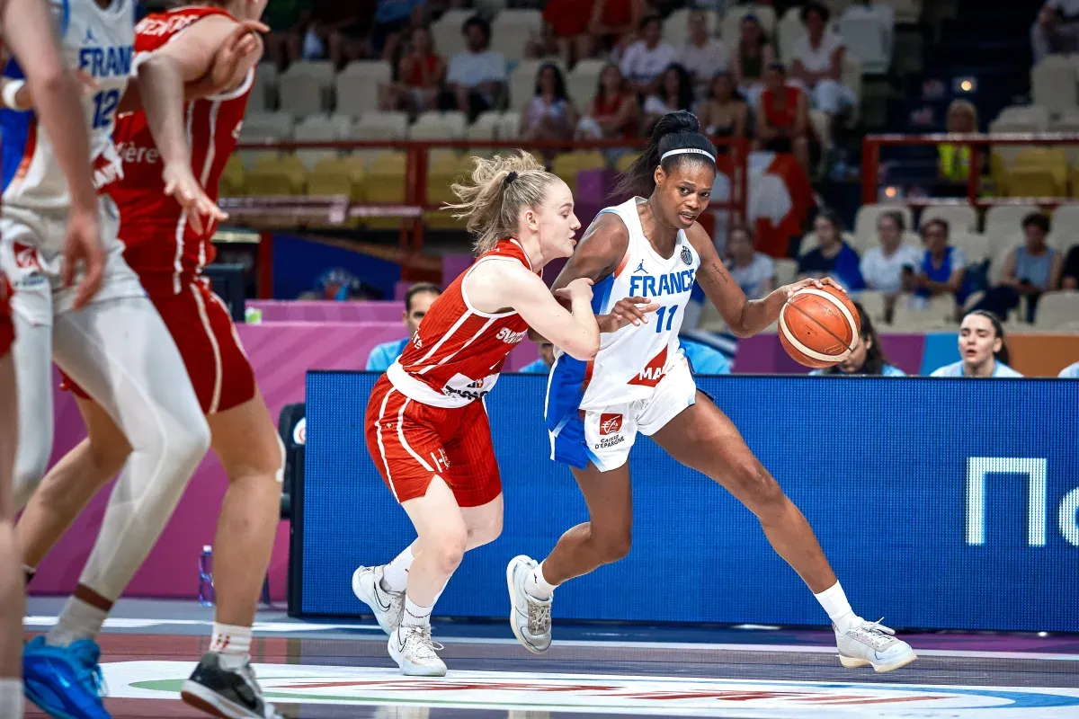 EuroBasket féminin : La France met la Suisse dans les cordes