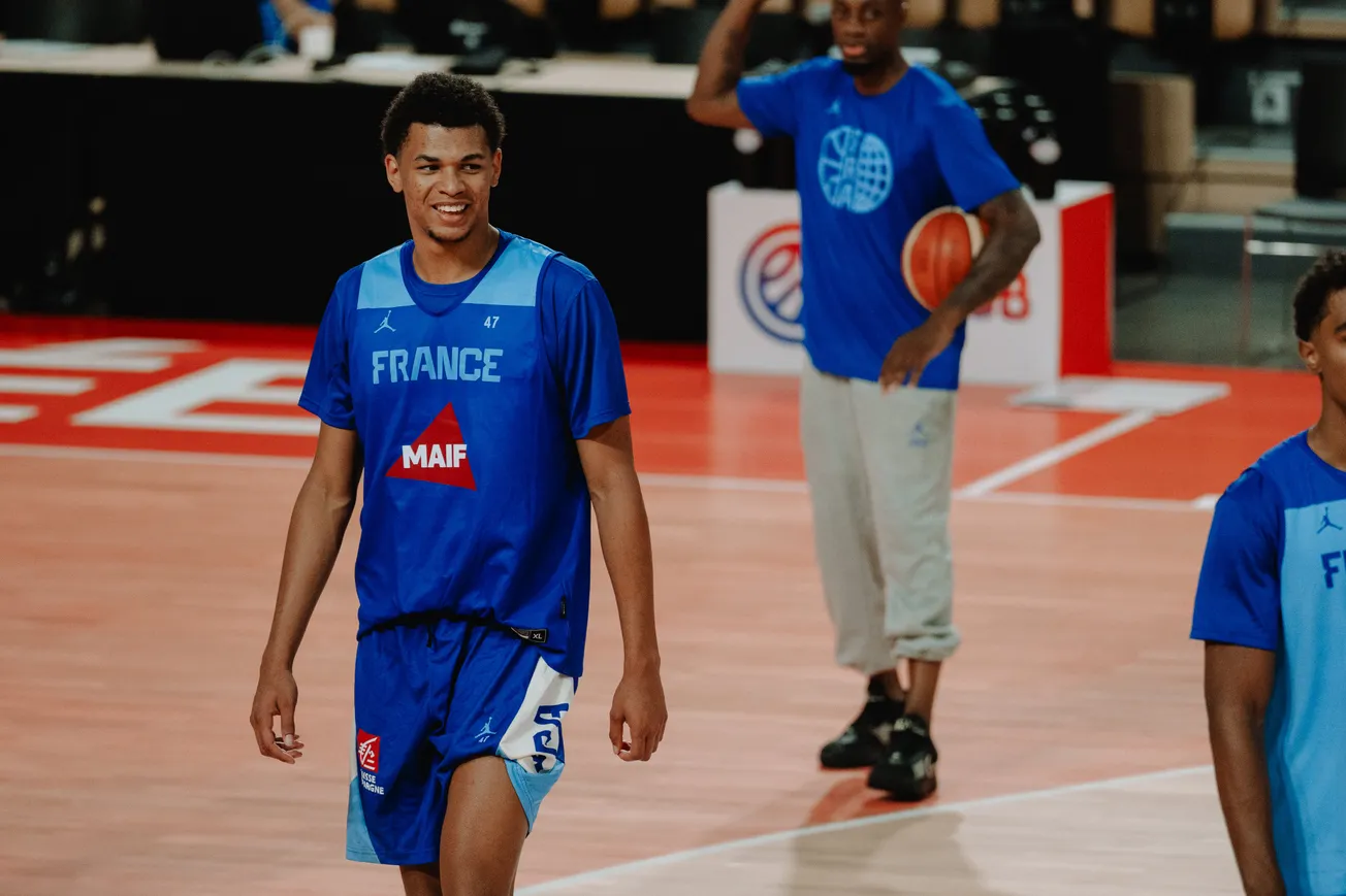 Ousmane Dieng, champion NBA mais rookie en bleu