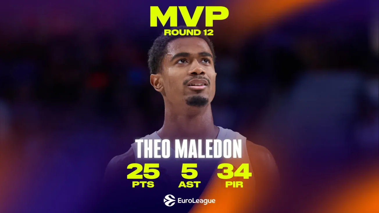 Euroleague : Théo Maledon MVP de la 12e journée
