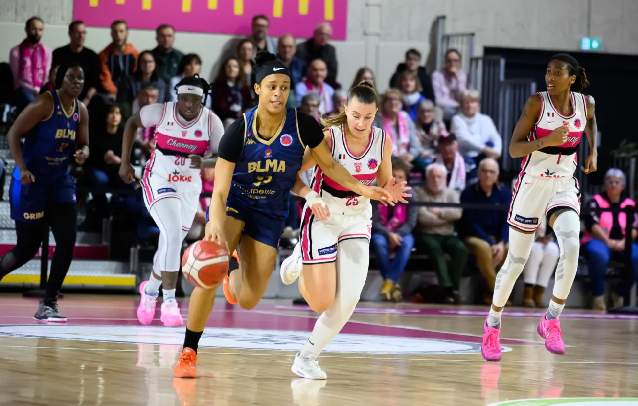 Nell Angloma (Lattes-Montpellier), 19 ans, meilleure évaluation du championnat de France