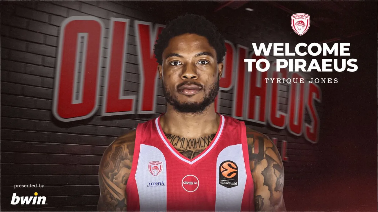 Tyrique Jones à l'Olympiakos, Tonye Jekiri (ex-ASVEL) au Partizan