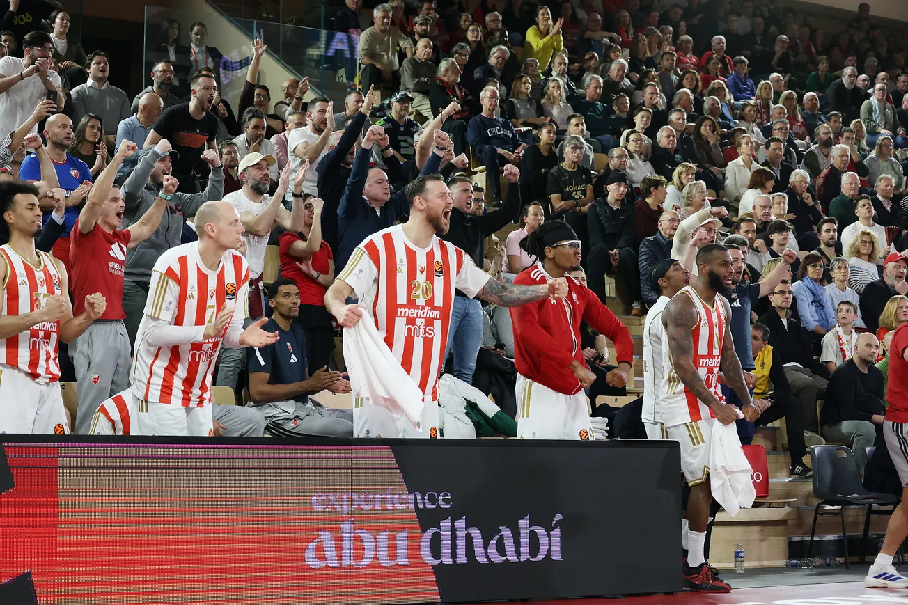 Euroleague : Monaco perd pied face à l'Étoile Rouge