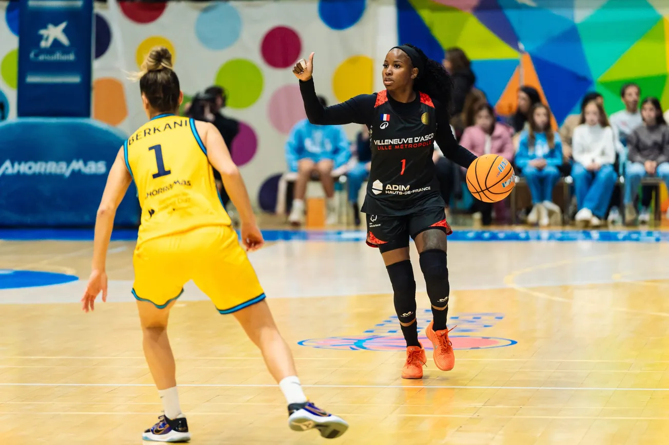 Alexis Peterson (Villeneuve d'Ascq) avec l'Allemagne contre la France