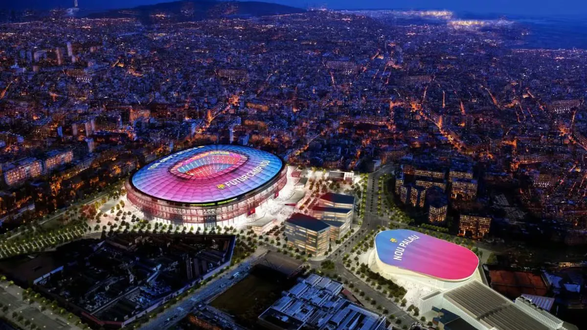La capacité du nouveau Palau Blaugrana de Barcelone portée à 15 000 places