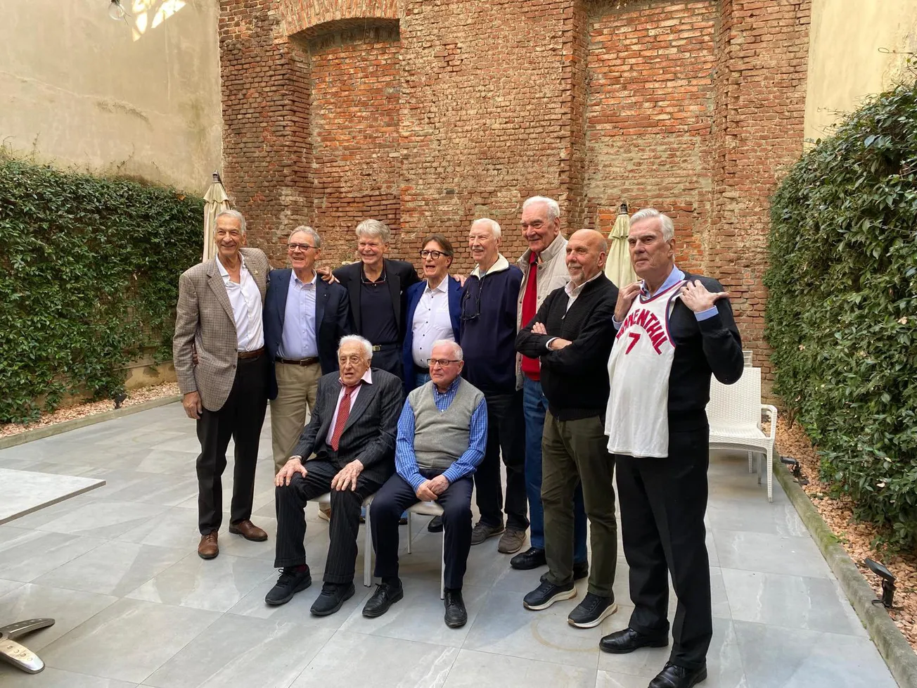 Art Kenney et Bogdan Tanjevic honorés pour les 90 ans de l'Olimpia Milan