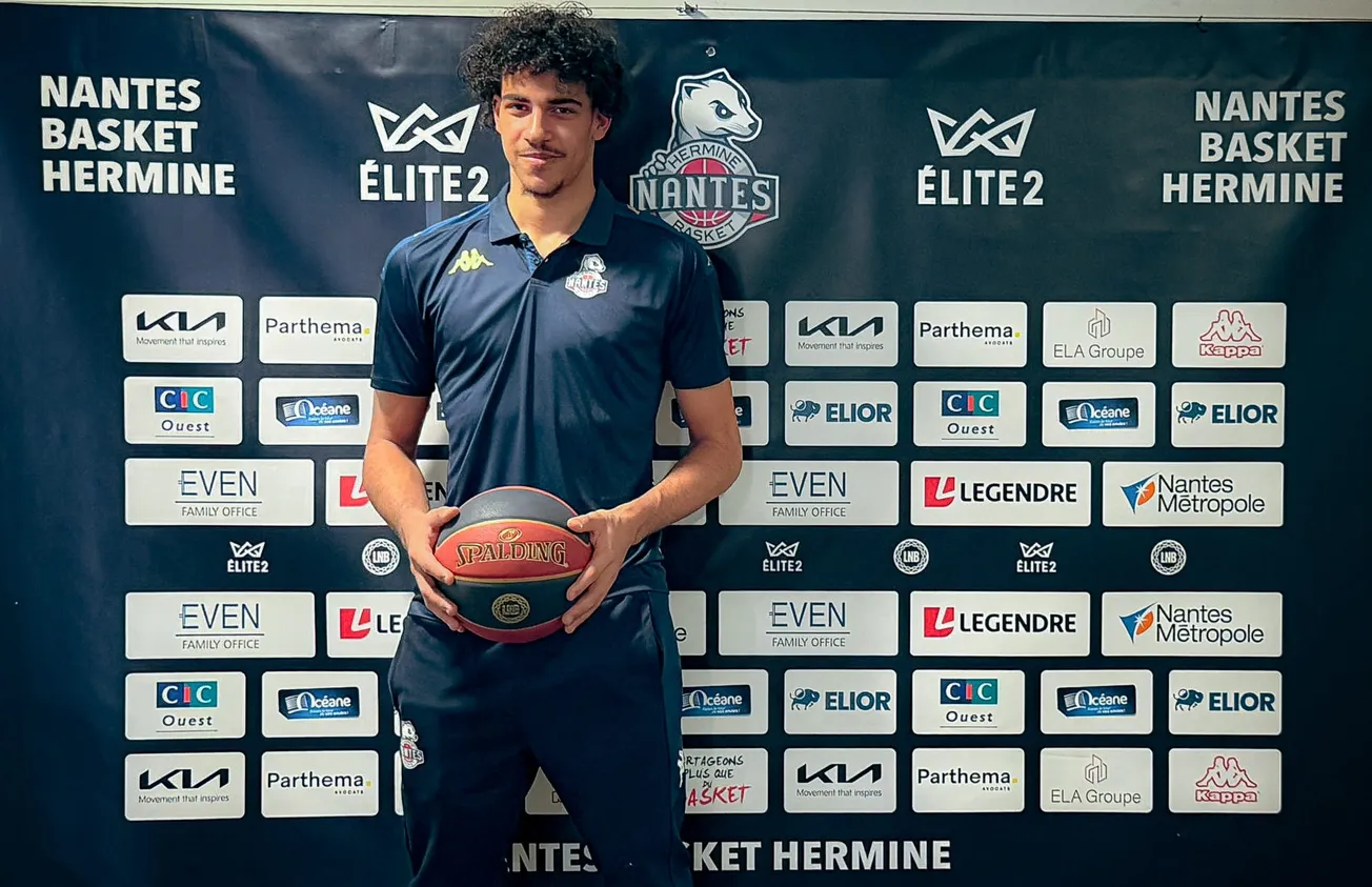 Nantes-Quimper : Nathan Soliman, 16 ans, meilleur marqueur du match pour ses débuts en Elite 2