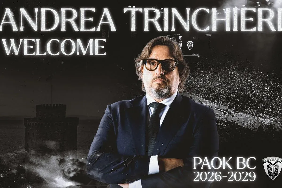 Le PAOK Salonique recrute Andrea Trinchieri et s'imagine en Euroleague