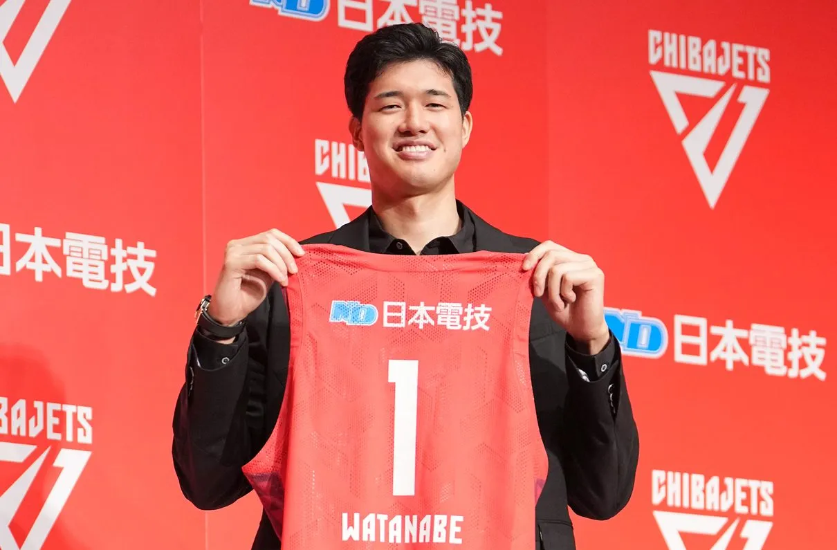 Yuta Watanabe gagne 5 millions de dollars au Japon