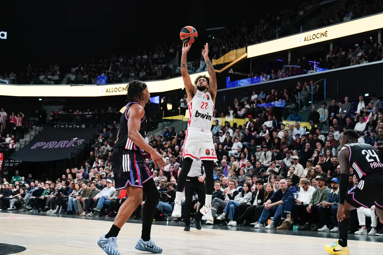 Euroleague : l'Olympiakos stoppe la mini-série de victoires du Paris Basketball