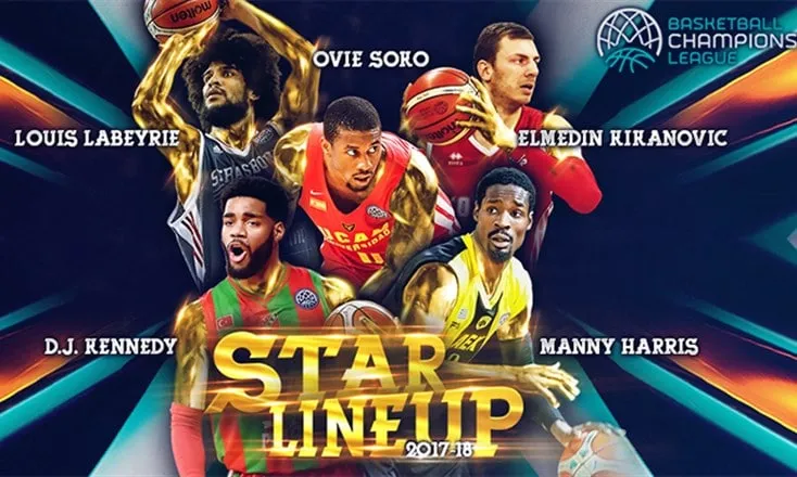 BCL: Louis Labeyrie (Strasbourg) et Elmedin Kikanovic dans le cinq majeur idéal de la saison