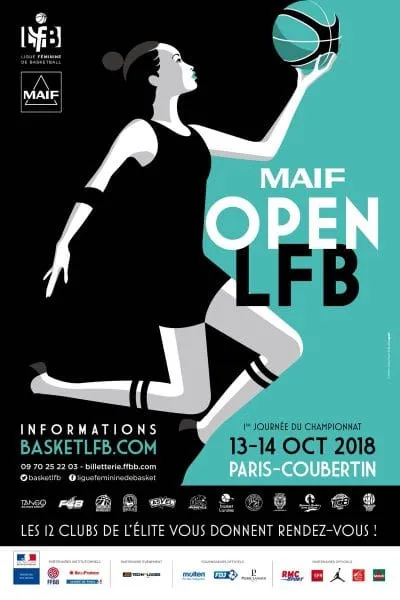 Le MAIF Open LFB dévoile son affiche