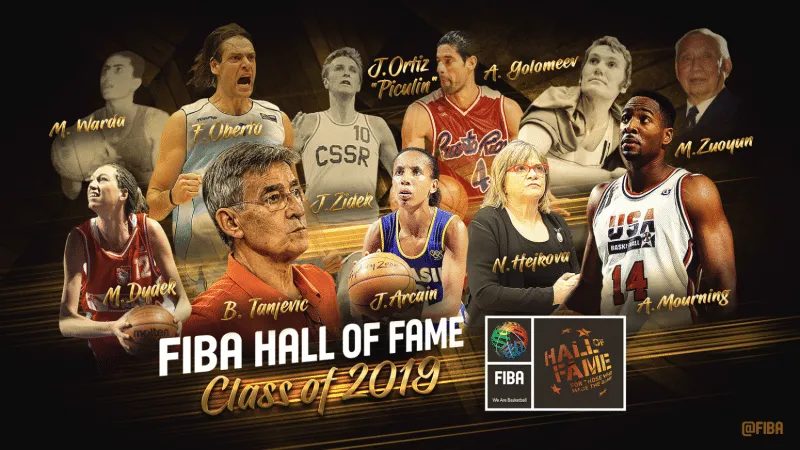 Bogdan Tanjevic (Limoges et Villeurbanne) et Margo Dydek (Valenciennes) parmi la promotion du Hall of Fame FIBA 2019