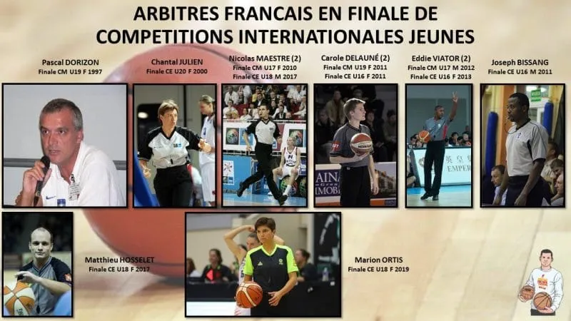 Marion Ortis, 8e arbitre français à officier lors d’une finale européenne de jeune