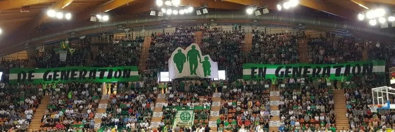 Limoges: Les Ultras Green veulent réaliser un immense tifo pour le clasico