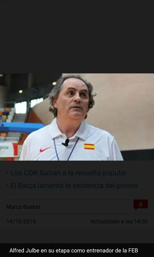 Le coach de Limoges Alfred Julbe s’insurge contre les peines d’emprisonnement prononcées contre des hommes politiques catalans