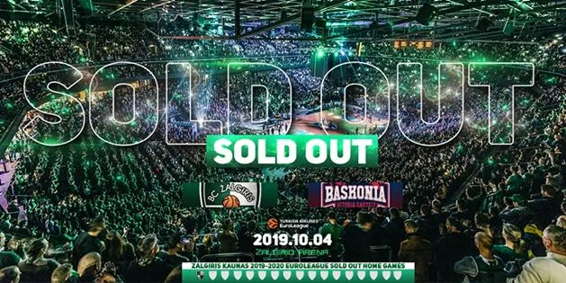 Euroleague: Kaunas-Vitoria à guichets fermés. Combien coûte une place au Zalgiris ?