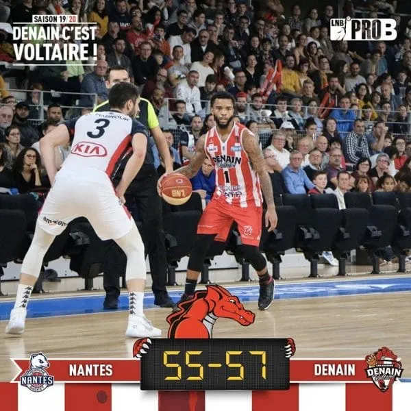 Pro B – Rémy Valin (Denain): « ce match, je vais m’en souvenir ! »