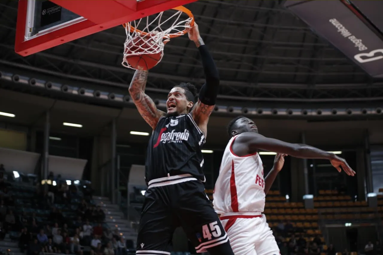 Italie: Un 8e succès de rang pour la Virtus Bologne avec la meilleure évaluation pour Julian Gamble