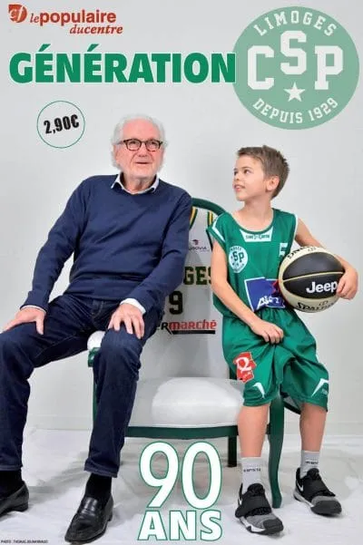Un hors-série du Populaire du Centre pour les 90 ans du Limoges CSP