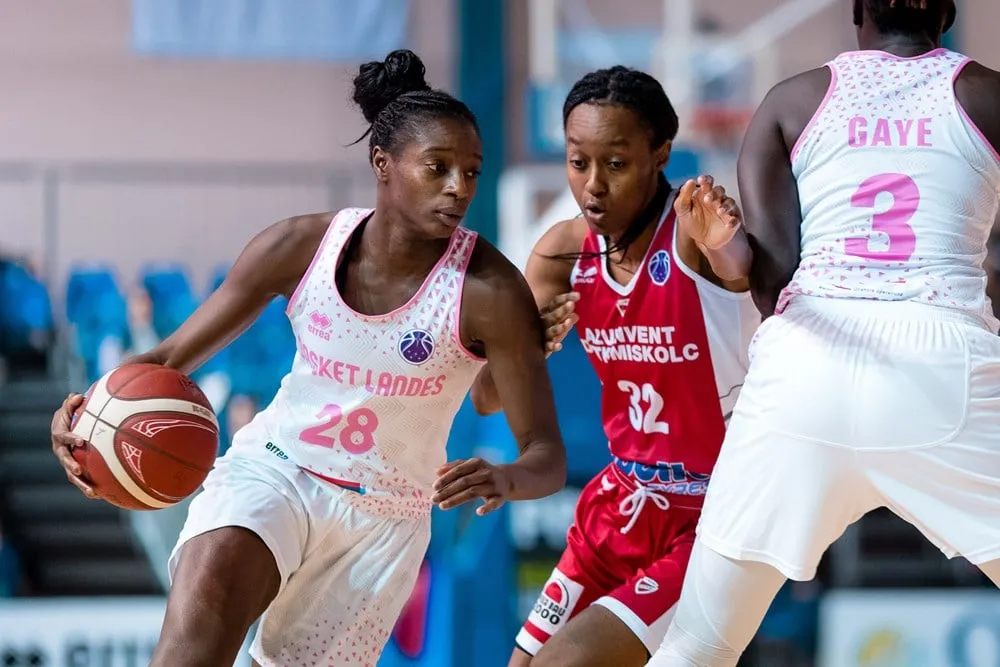 Eurocup féminine: La France représentée par Basket Landes et Charleville en 8e de finale