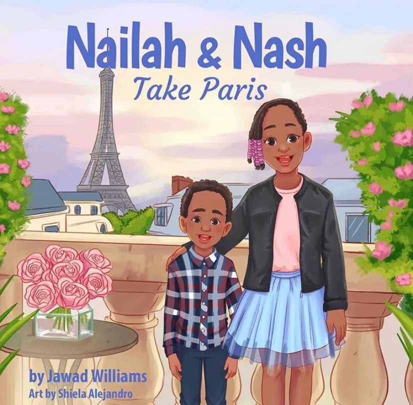 L’ancien joueur du Paris-Levallois Jawad Williams a écrit un livre pour enfants ayant pour cadre Paris