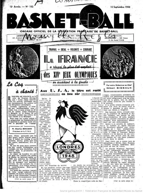 Décès de Maurice Girardot, le dernier membre de l’équipe de France médaillée d’argent aux JO de Londres en 1948