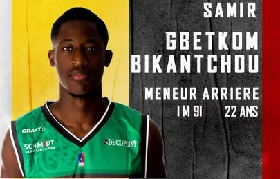 Pro B: Arrivée de Samir Gbetkom Bikantchou (Gries) à Vichy-Clermont