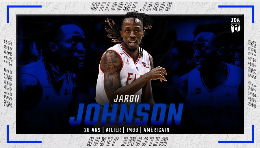 Jaron Johnson (ex-Chalon) ultime recrue de la JDA Dijon