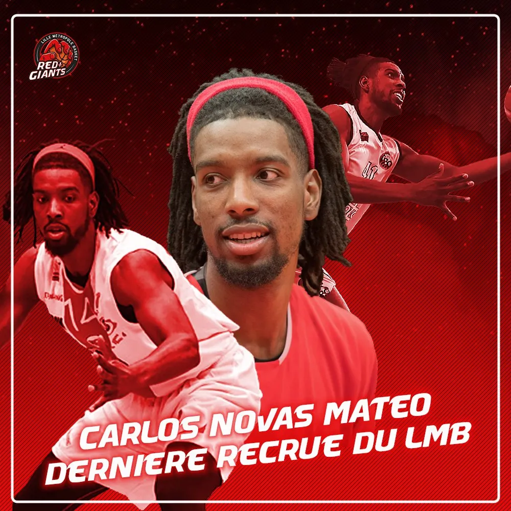 Pro B: l’international autrichien Carlos Novas Mateo à Lille