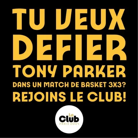 Paris 2024: Défiez Tony Parker au 3×3 !