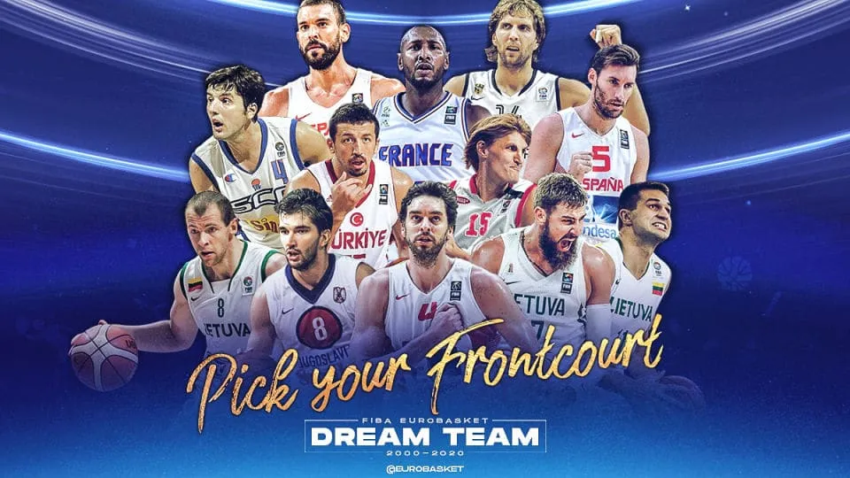 EuroBasket: Elisez les meilleurs joueurs 2000-2020