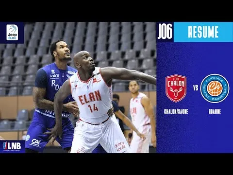 Le résumé by TCL : Elan Chalon vs Chorale de Roanne (6ème journée, Jeep Elite)