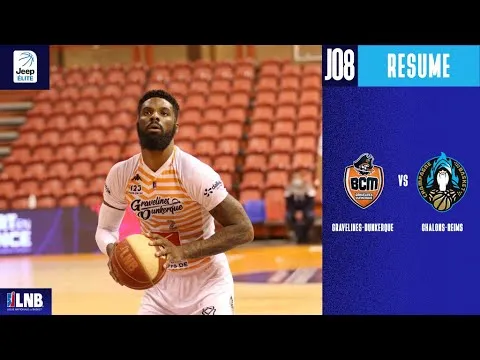 Résumé by TCL : Gravelines-Dunkerque vs Chalons-Reims (8ème journée, Jeep Elite)