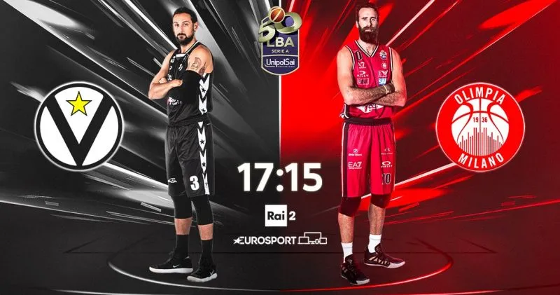Italie: 466 000 téléspectateurs sur RAI 2 pour Virtus Bologne vs Milan