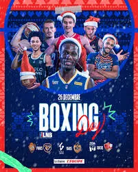 Aujourd’hui c’est le Boxing day avec 3 matches de Jeep Elite sur la Chaîne L’Equipe